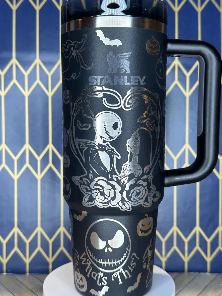 ✨ Glow-in-the-Dark 40oz Nightmare Before Christmas Collector’s Mug