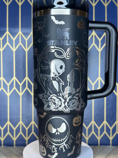 ✨ Glow-in-the-Dark 40oz Nightmare Before Christmas Collector’s Mug