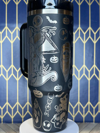 ✨ Glow-in-the-Dark 40oz Nightmare Before Christmas Collector’s Mug