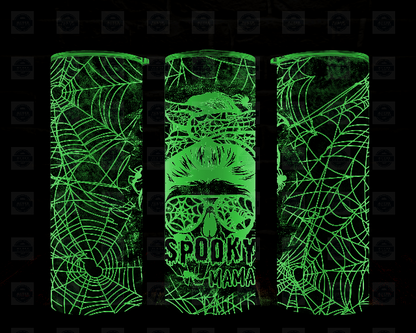 👻 Festive Glow Halloween Cup with Straw